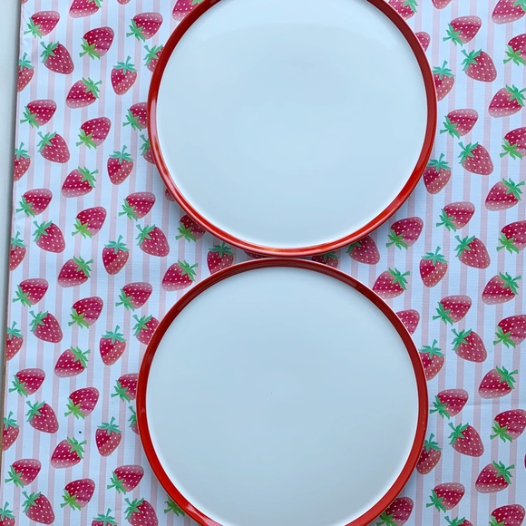 Vintage Waechtersbach Cherry Red Stripe Platter - Picture 5 of 7